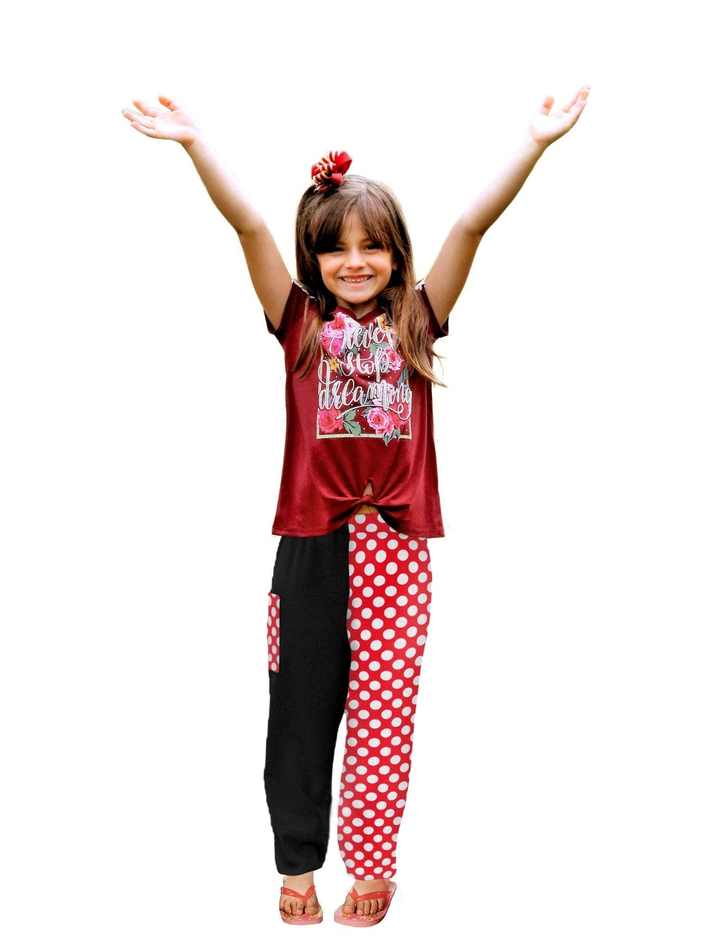 Towel Pants - Polkadot - IN STOCK Fast Shipping - Beach, Swimming, Resortwear, Boys, Girls, Adults