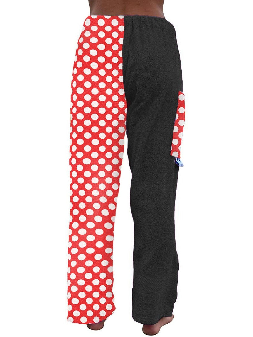 Towel Pants - Polkadot - IN STOCK Fast Shipping - Beach, Swimming, Resortwear, Boys, Girls, Adults