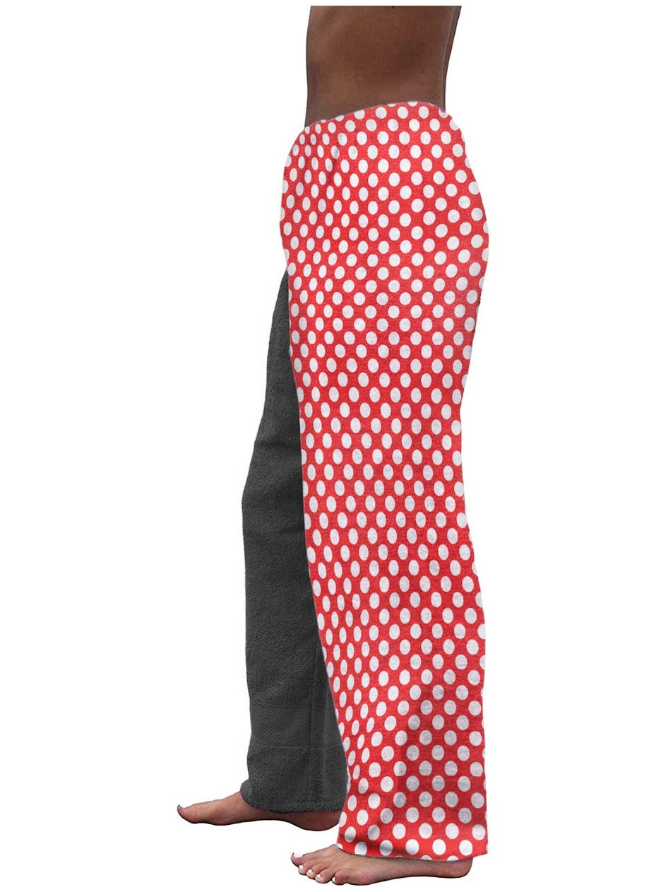 Towel Pants - Polkadot - IN STOCK Fast Shipping - Beach, Swimming, Resortwear, Boys, Girls, Adults