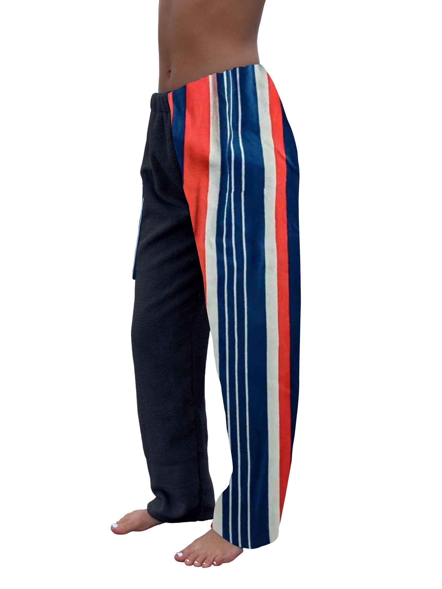 Towel Pants - Stripe Pattern - IN STOCK Fast Shipping - Beach, Swimming, Resortwear, Boys, Girls, Adults.